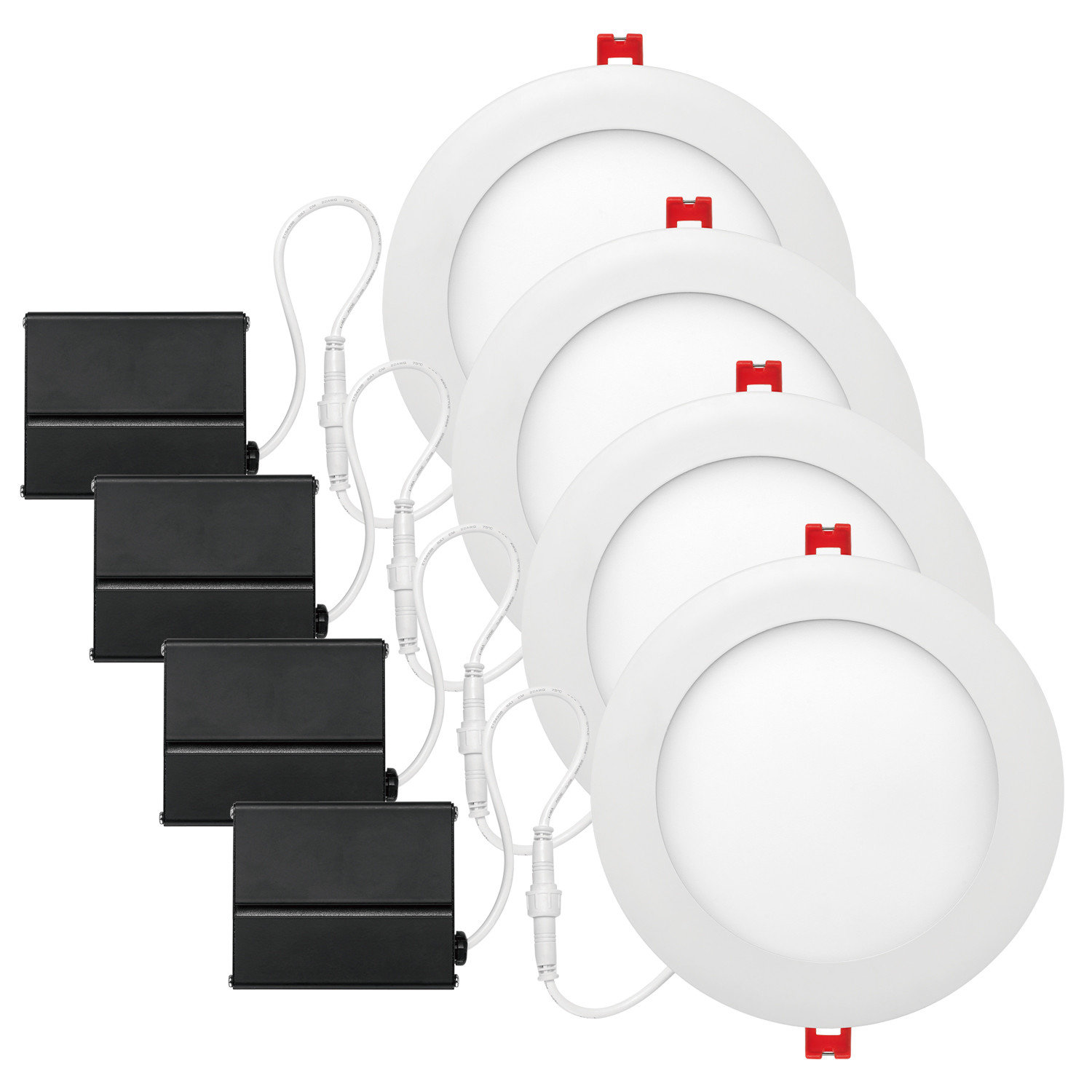 Globe Electric Company White Ultra Slim 6 Recessed Lighting Kit Globe Electric Company White Ultra Slim 6 Recessed Lighting Kit Wayfair