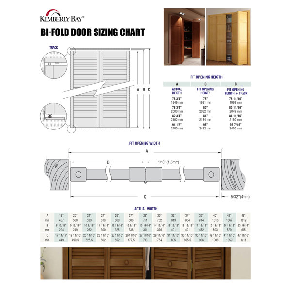 32 Inch Bifold Door Wayfair