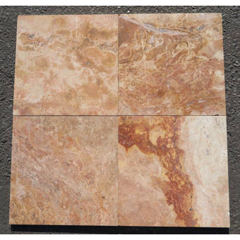 1//2x12 PENCIL Noce Tumbled Travertine 1 PIECE Noche