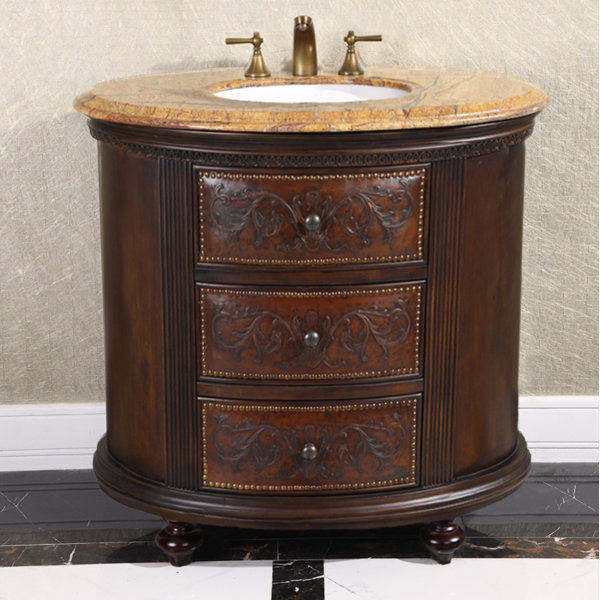 36 Single Bathroom Vanity Set by InFurniture