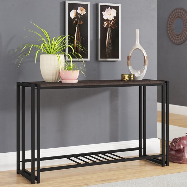 Ivy Bronx Black Console Tables