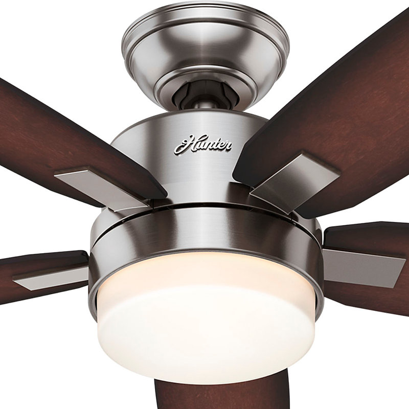 Hunter Fan 54 Windemere 5 Blade Ceiling Fan With Remote Light