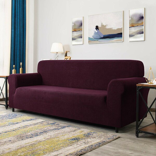 Dlerfeut Box Cushion Sofa Slipcover By Winston Porter