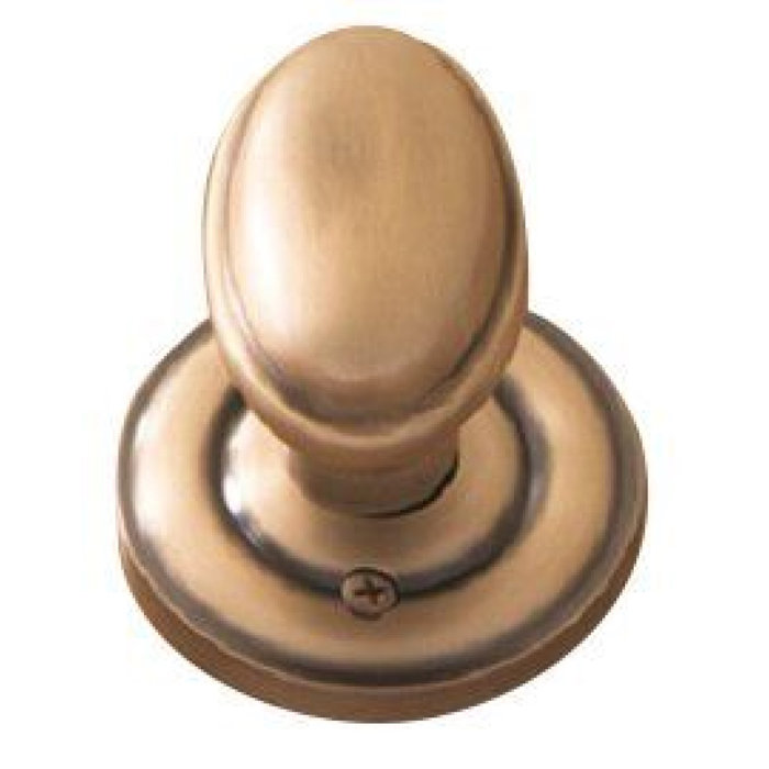 Brass Accents Netropol Double Dummy Door Knob With Round Rosette