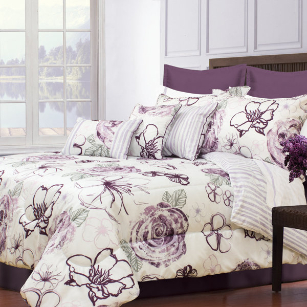 Bernard 7 Piece Comforter Set by Latitude Run