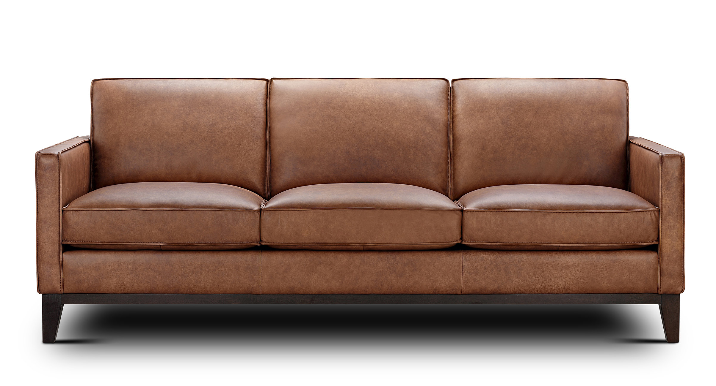 Foundry Select Whitson Leather Sofa Wayfair Foundry Select Whitson Leather Sofa