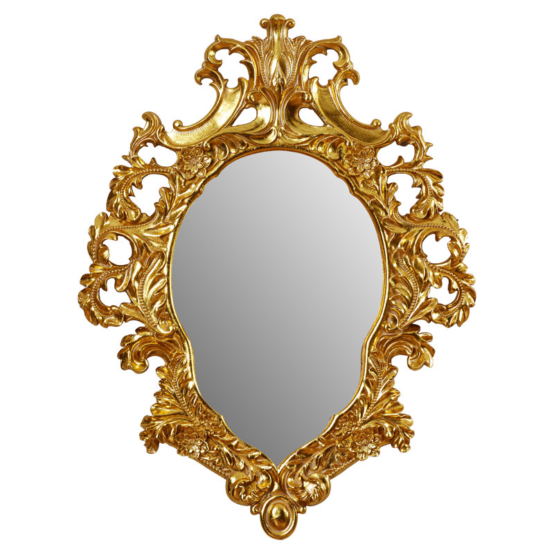 Design Toscano Madame Antoinette Salon Accent Mirror Reviews Wayfair