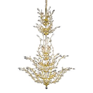 Orchid 25-Light Crystal Chandelier