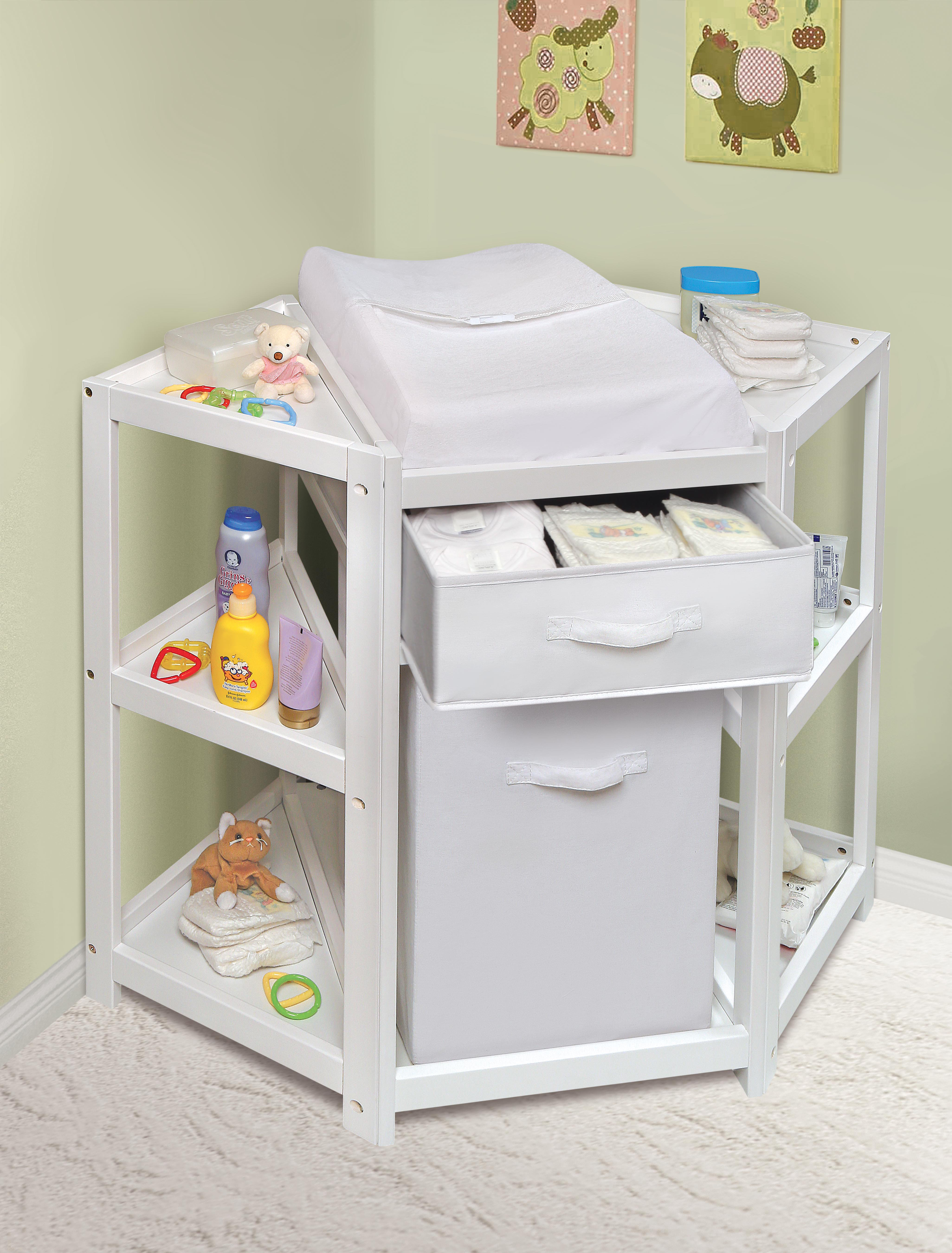 Small Baby Changing Table Wayfair Diaper Corner Baby Changing Table