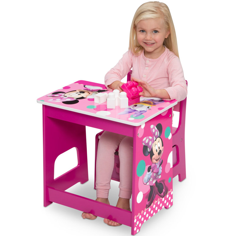 disney minnie mouse deluxe art table