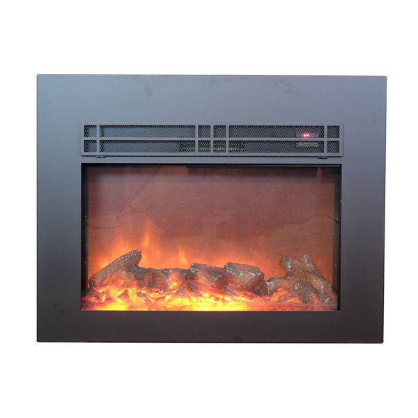 Marissa True Flame Electric Fireplace Insert by Red Barrel Studio