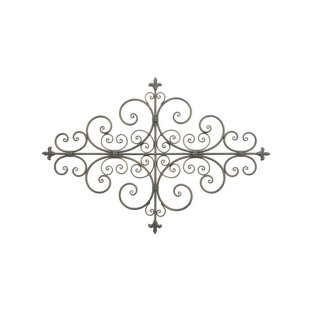 Metal Wall Scroll Wayfair Hanging Scroll Metal Wall Décor