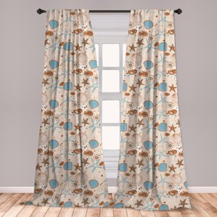 Real Seashell Curtains Wayfair
