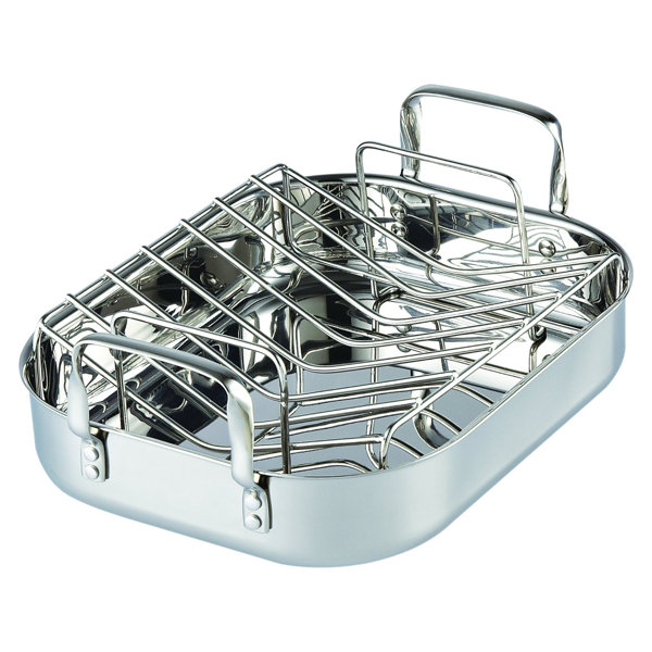 12 Stainless Steel Roaster with Rack by Cooks Standard| @ $49.99
