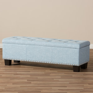 Back Bay Upholstered Storage Bench by ..
