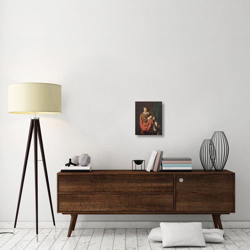 East Urban Home Portrait Of William Stafford Print On Canvas Wayfair