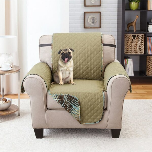 Review Printed T-Cushion Armchair Slipcover