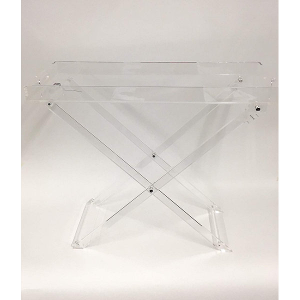 Larkin Plastic Foldable Tray Table by Orren Ellis| @ $191.99