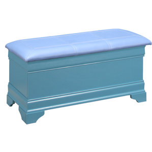 Corbeil Wood Storage Bench by Lark Manor