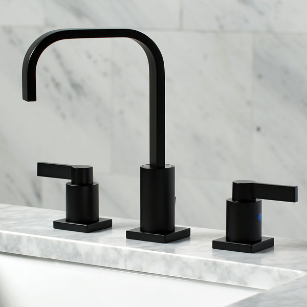 NuvoFusion Widespread Bathroom Faucet with Drain A