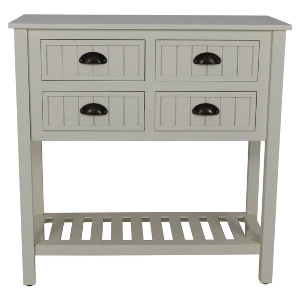 Rosas 4 Drawer Console Table By August Grove