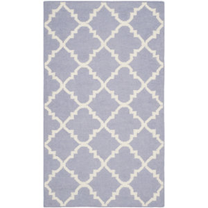 Purple/Ivory Area Rug