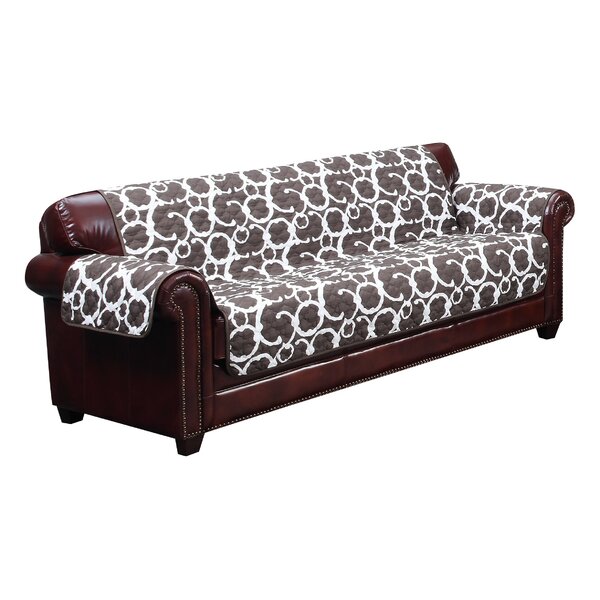Margret Reversible Box Cushion Sofa Slipcover By Winston Porter