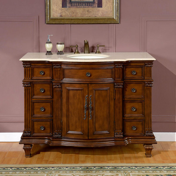 Brennen 48 Single Bathroom Vanity Set by Fleur De Lis Living