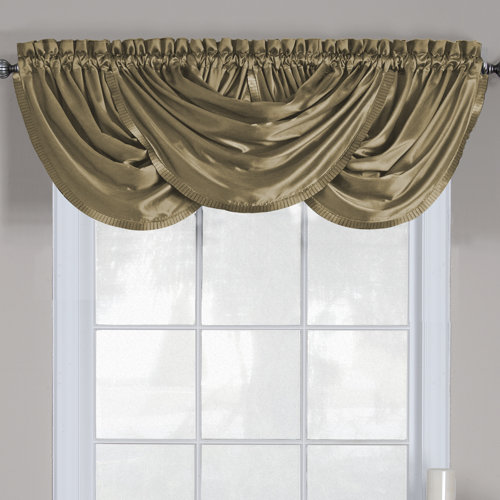 Astoria Grand Balyon 52 Waterfall Curtain Valance Reviews Wayfair