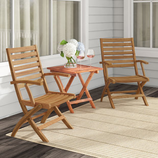 Clear Acrylic Folding Chairs Wayfair Pine Hills Folding Patio Dining Chair Set Of 2