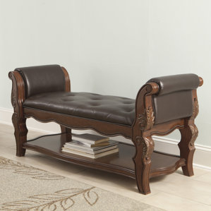 Carnearney Upholstered Bench by Astoria Grand