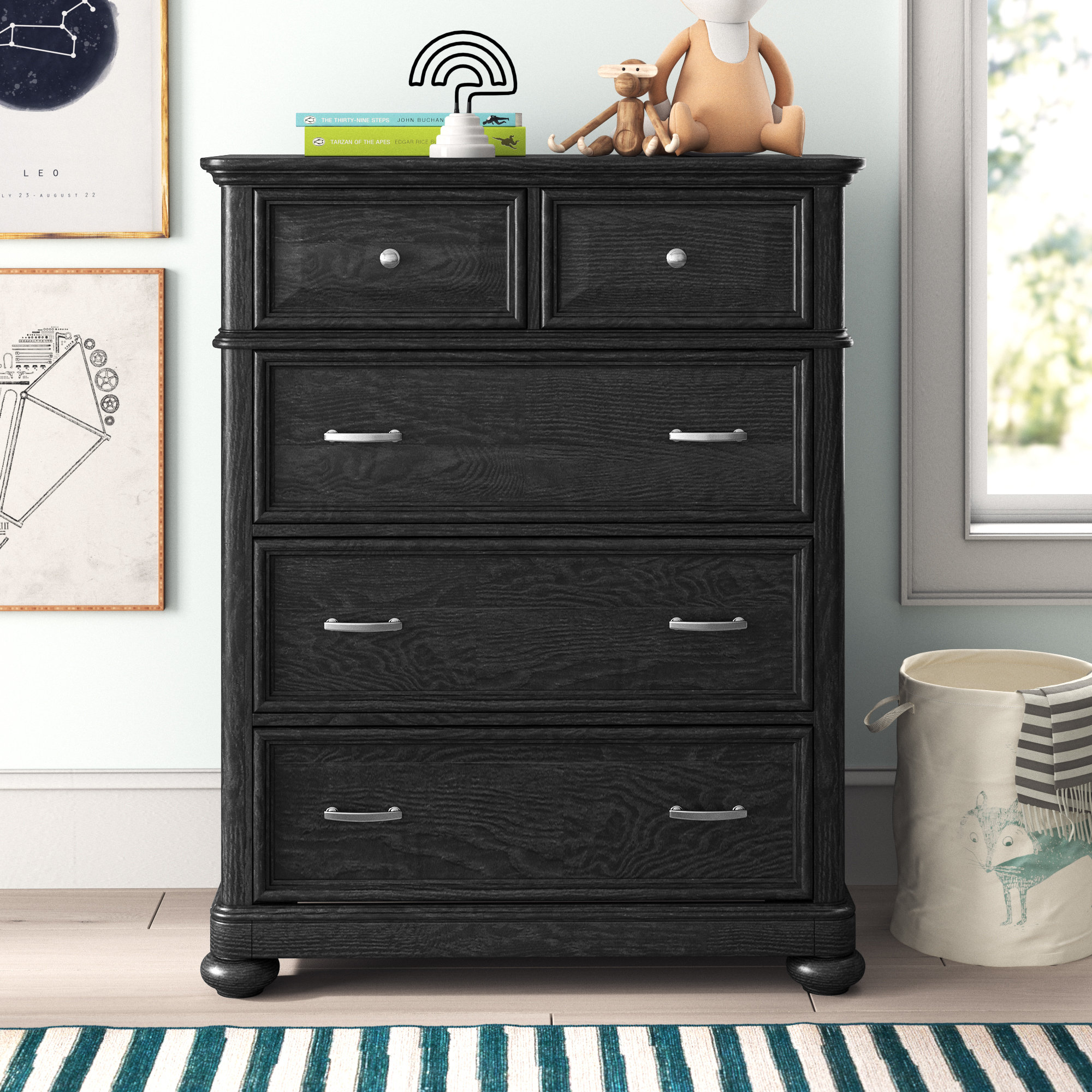 Mack Milo Rundberg Kids 5 Drawer Chest Wayfair Milo Rundberg Kids 5 Drawer Chest