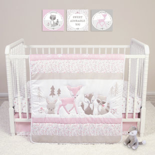 forest crib sheet