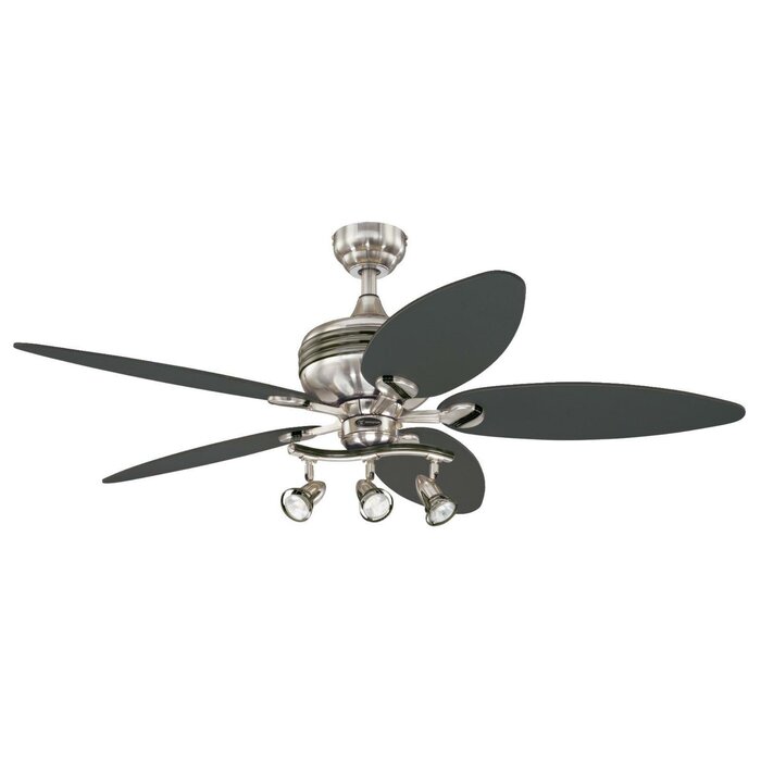 52 Fredericksen 5 Blade Ceiling Fan With Light Kit Included