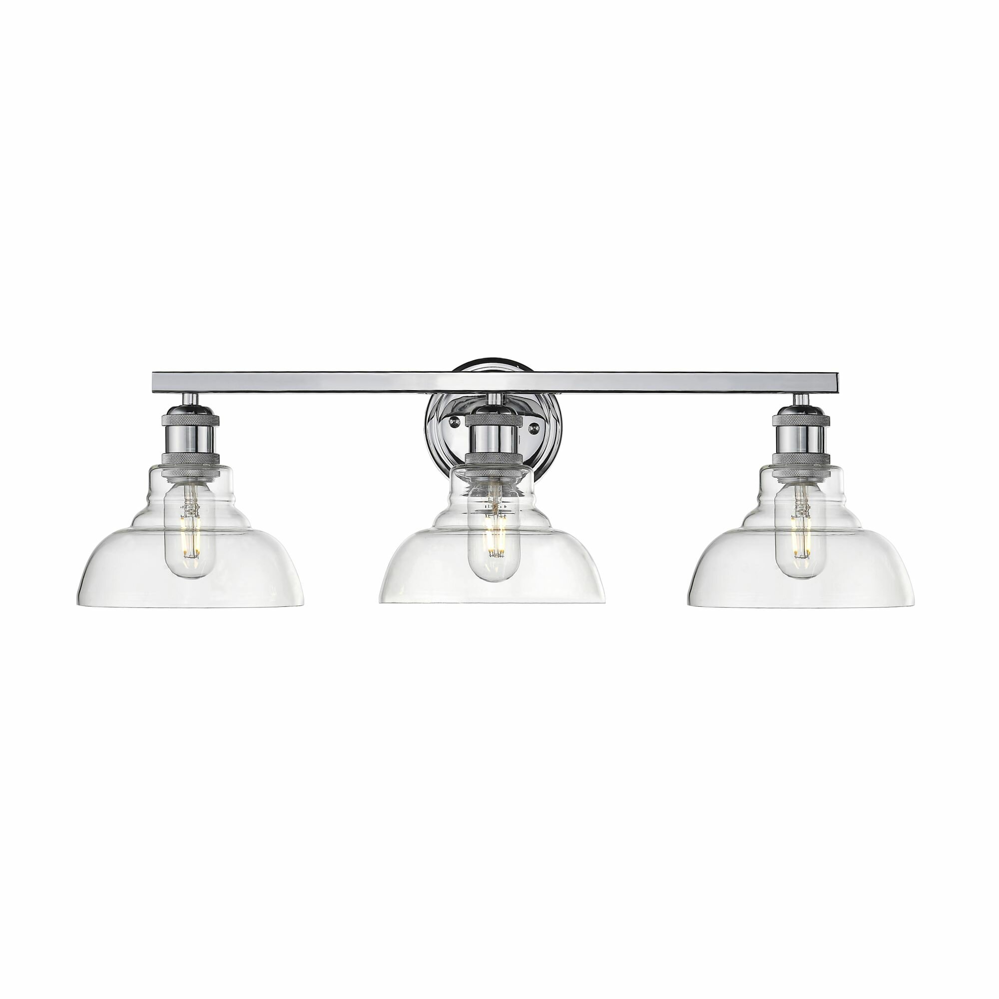 Chrome Vanity Lights You Ll Love In 2020 Wayfair