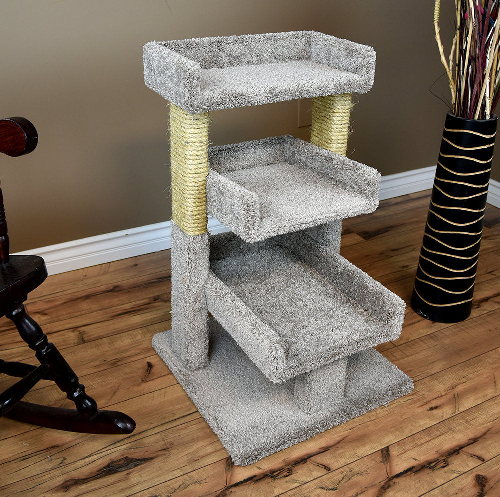 New Cat Condos 32 Premier Triple Perch Reviews Wayfair