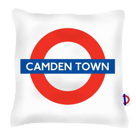 Gulf Breeze Camden Town Tube Station Cushion London Transport