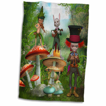 Symple Stuff Murawski Paris Peacock On Bird Cage Hand Towel Wayfair