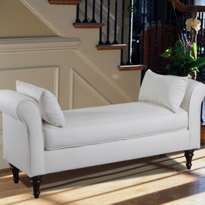 Adelina Roll Arm Bench by Darby Home Co