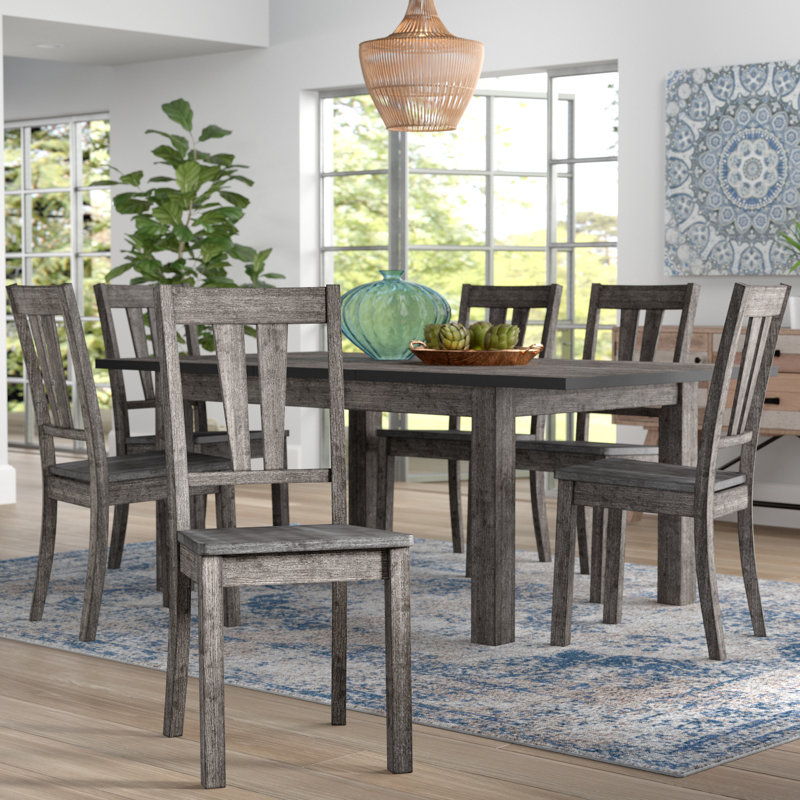 Mistana Katarina 7 Piece Extendable Solid Wood Dining Set ... (800 x 800 Pixel)