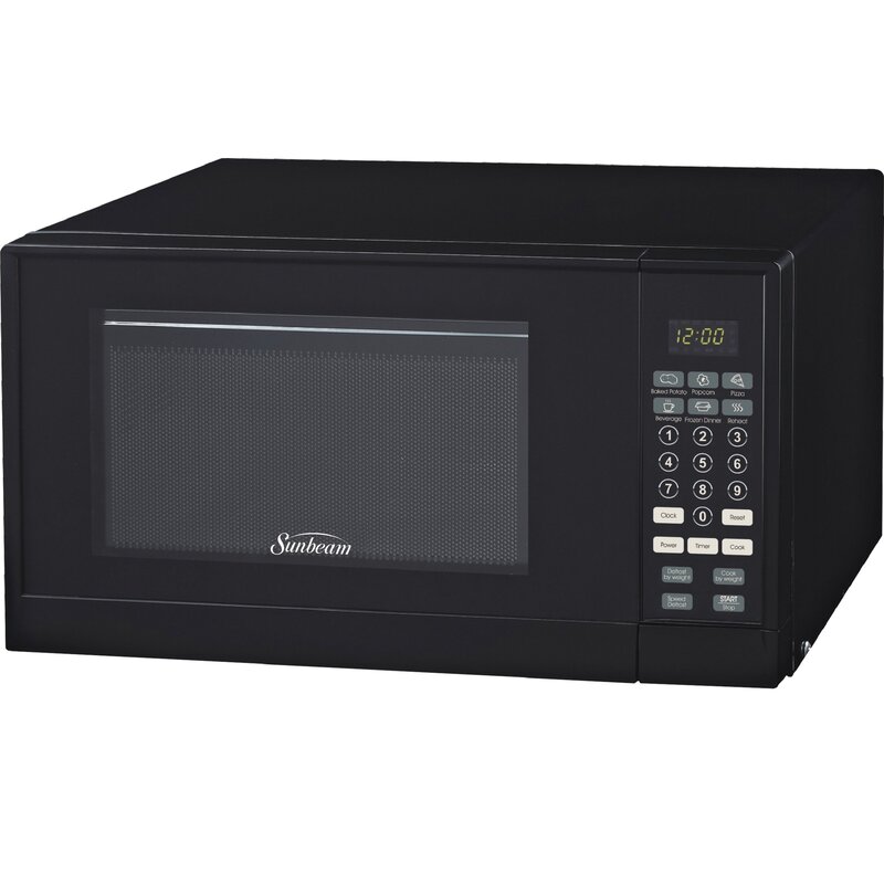 Sunbeam 19 0 9 Cu Ft Countertop Microwave Reviews Wayfair