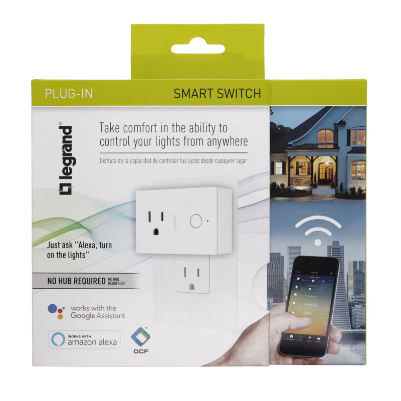 Radiant 15 Amp Single Pole Push Button Light Switch