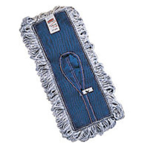 Looped Fringe Replacement Finish Rayon/Synthetic Mop Head in White