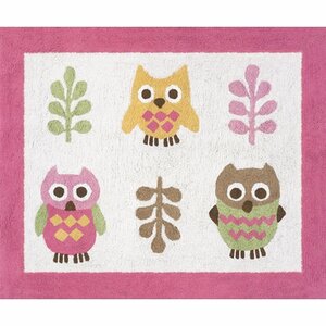Happy Owl Kids Floor Rug