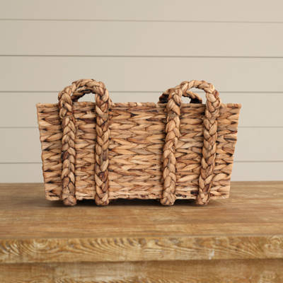 woven cat storage basket