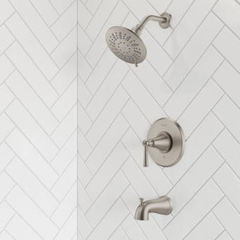 Moen Ashville Posi Temp Dual Function Tub And Shower Faucet With