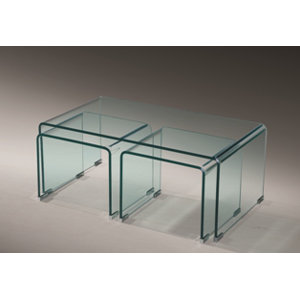 3 tlg. Couchtisch-Set Aguirre von Orren Ellis