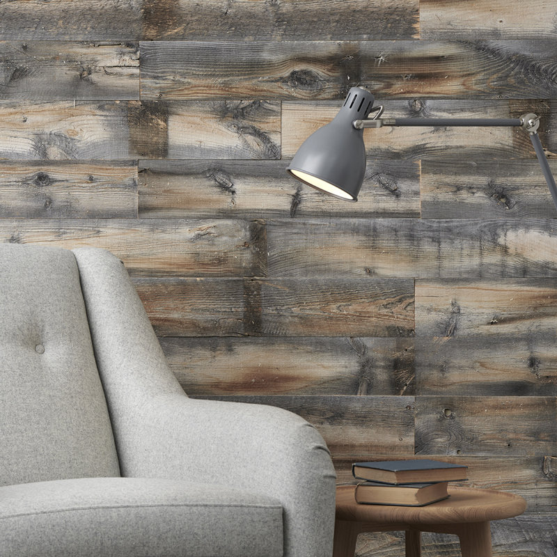 Centennial Woods 5 Solid Reclaimed Wood Wall Paneling In Cody 5 Solid Reclaimed Wood Wall Paneling In Cody