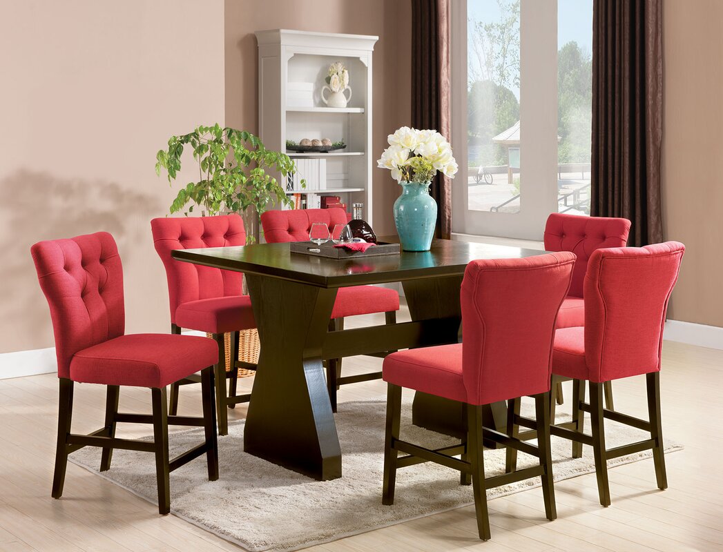 Meyersdale 6 Piece Counter Height Dining Set