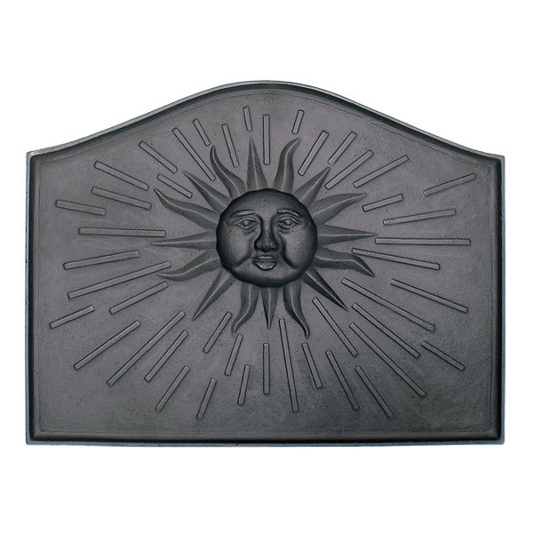 Sun Cast Iron Fire Back by Minuteman International